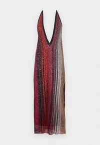 SLEEVELESS LONG DRESS - Cocktailkleid/festliches Kleid - red/black