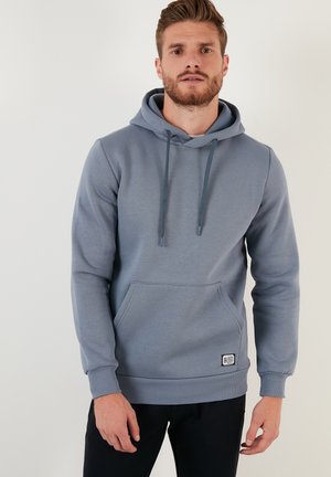 Felpa Con Cappuccio - Università - Uomo A-Dark Grey S