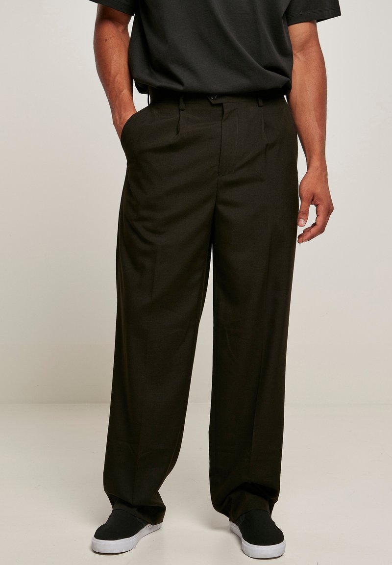 Urban Classics Pantalon classique - black
