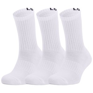 Under Armour 3 PACK - Socken - white