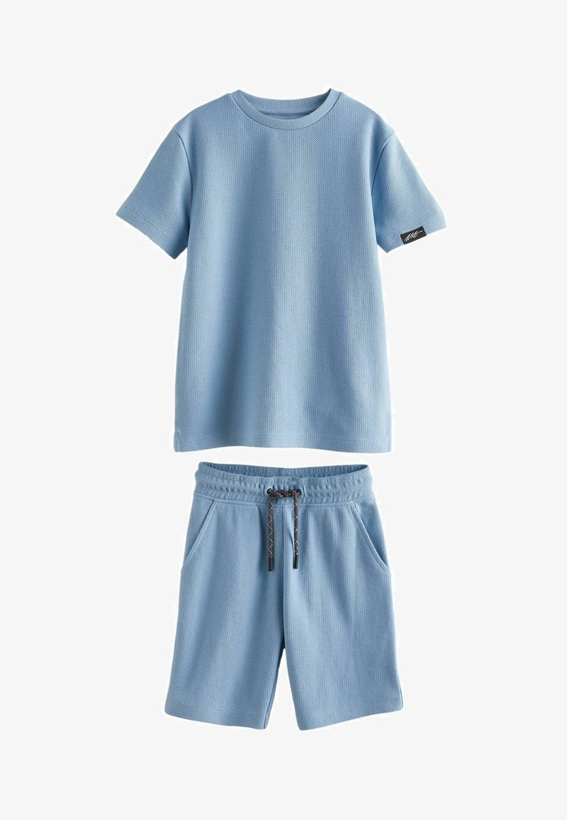 Next TEXTURE SET REGULAR FIT - Šortky - blue