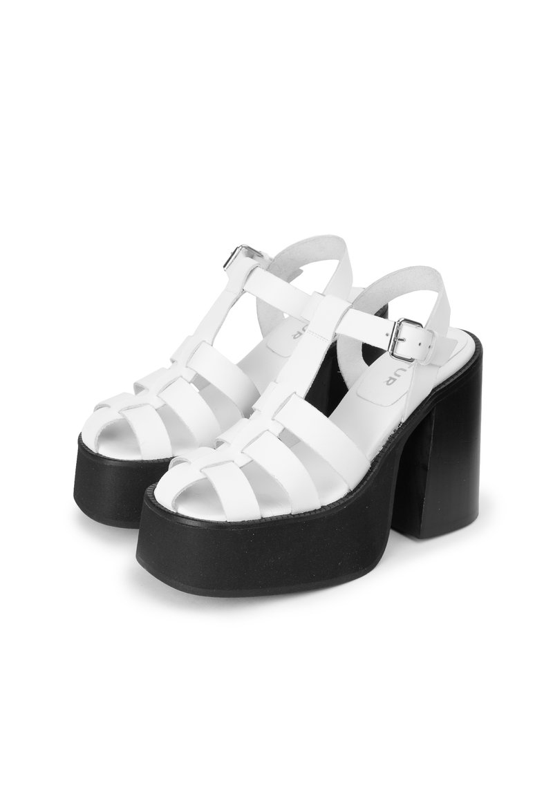 Damen Pumps | Kaltur DONNA High Heel Sandalette white/weiß - QB88117 Damen Pumps | Kaltur DONNA High Heel Sandalette white/weiß - QB88117