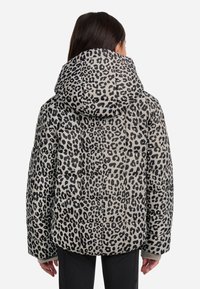 Abercrombie & Fitch MIDWEIGHT PUFFER JACKET UNISEX - Vinterjakke - beige