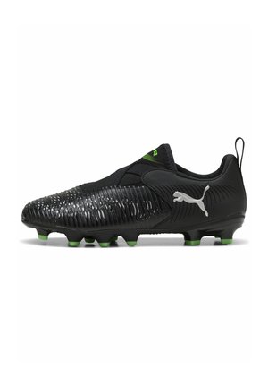 FUTURE MATCH - Fodboldstøvler til fast underlag - black cool light gray fluo green