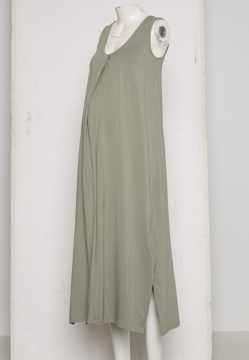 Supermom Maxi-jurk olijfgroen