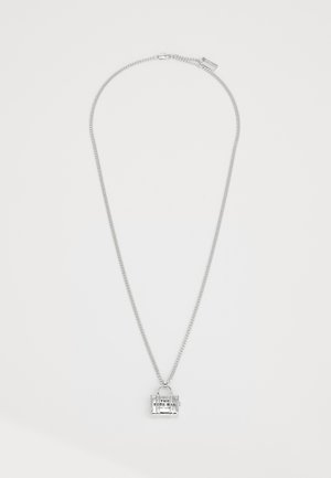 THE TOTE BAG NECKLACE - Halskette - light antique silver-coloured