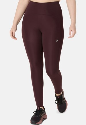 ASICS ROAD HIGH WAIST - Collants de running - dark currant