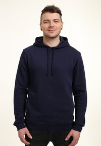 Henry Tiger REGULAR FIT - Jersey con capucha - navy blue