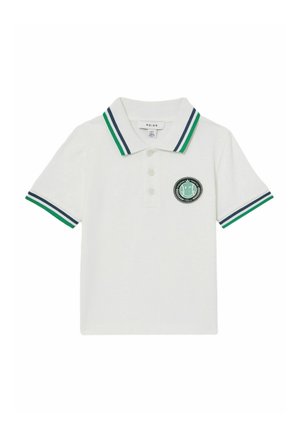 REISS SMILEYWORLD | REISS PIQUÉ POLO SHIRT - Polo krekls - white