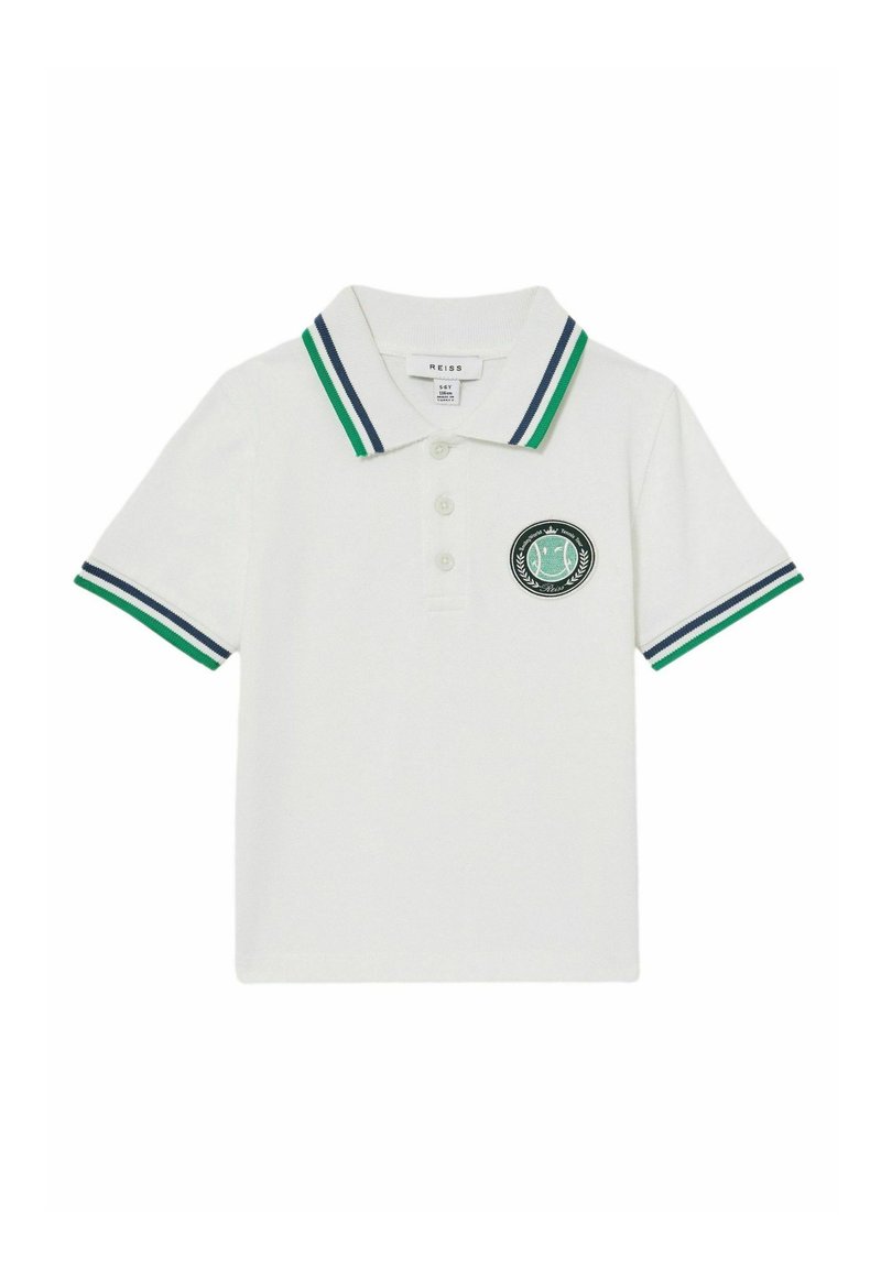 Reiss REISS SMILEYWORLD | REISS PIQUÉ POLO SHIRT - Pikeepaita - white
