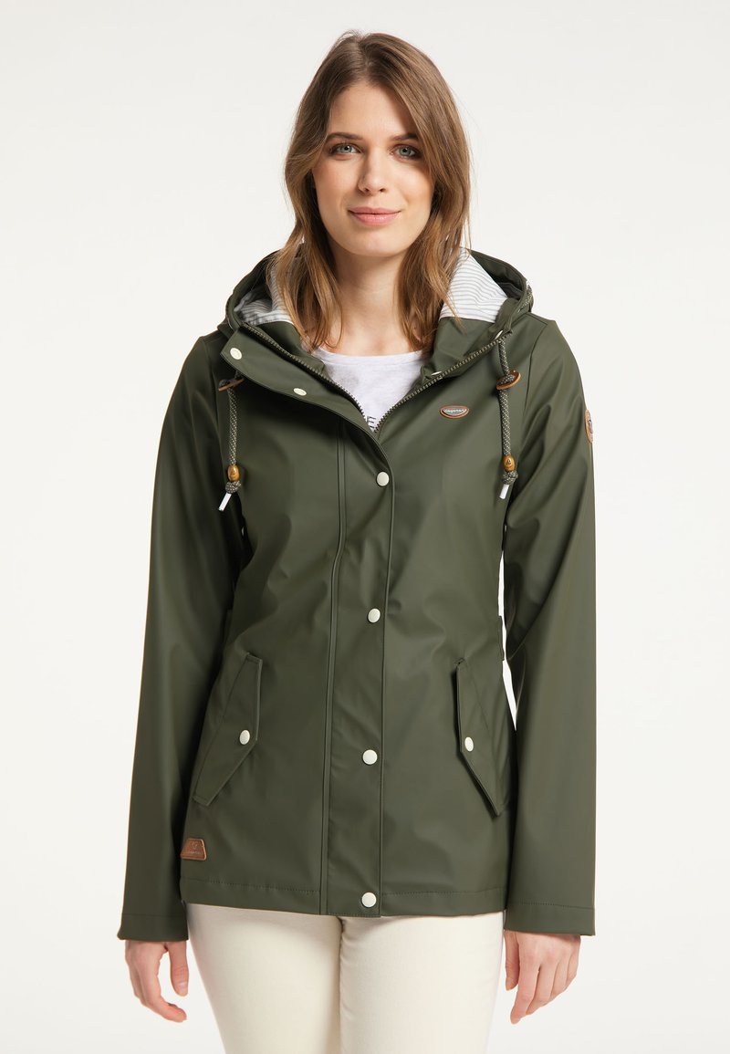 Ragwear MARGE - Regenjacke / wasserabweisende Jacke - dark olive