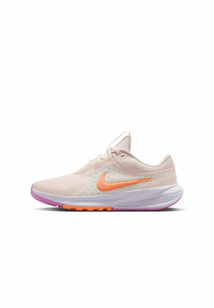 Nike STAR RUNNER 5 GS UNISEX - Zapatillas running asfalto - chalk sail light magenta orange pulse