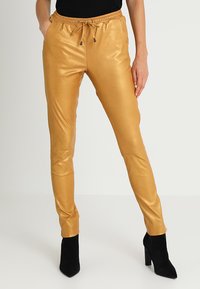 Maze BRENZONE - Nahkahousut - gold