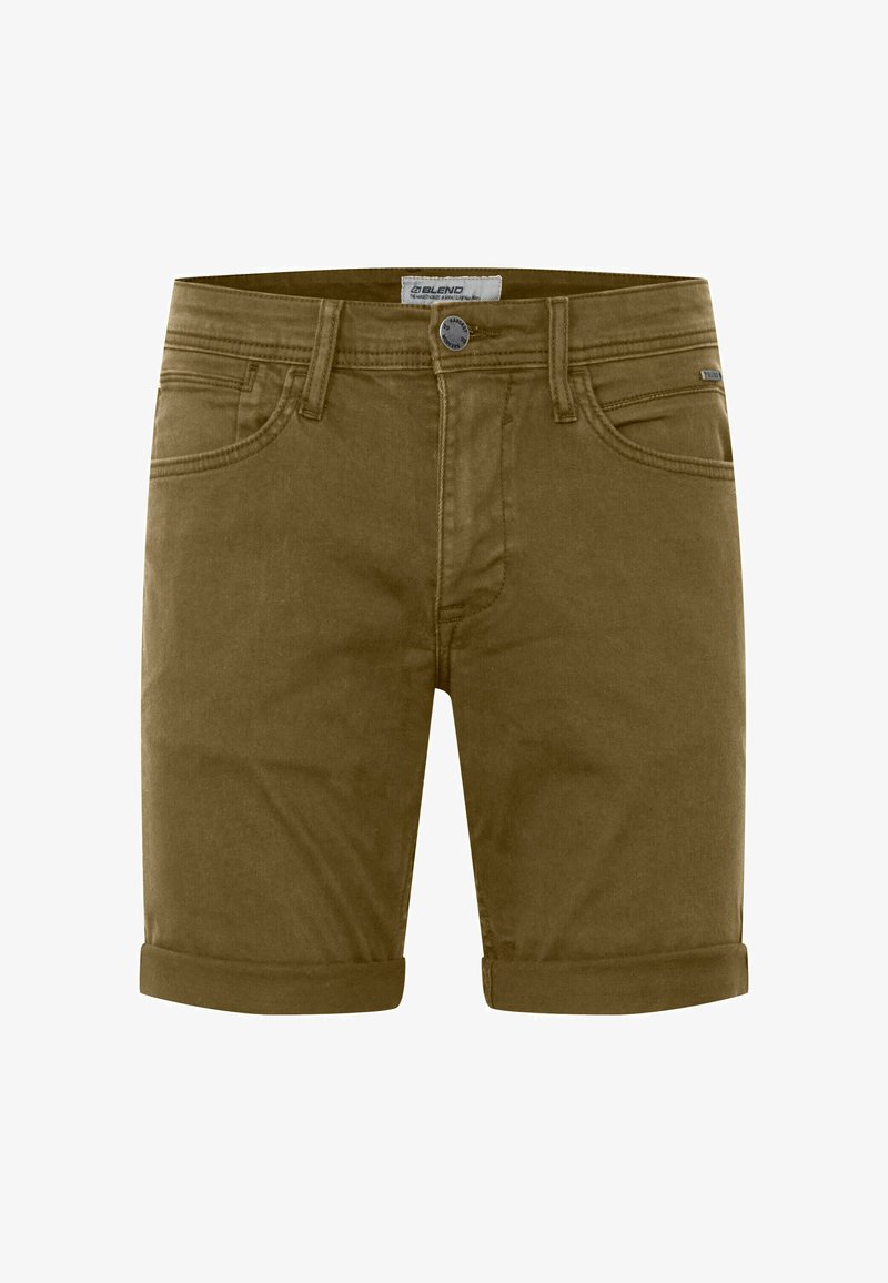 Blend Short en jean - grün