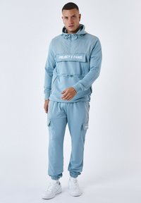 Project X Paris BAS DE JOGGING STYLE UNI - Cargobukser - bleu gris