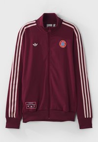 FC BAYERN MUENCHEN ICON JACKET - Fanartikel - shadow red