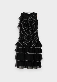 Elisabetta Franchi WOMANS DRESS - Obleka/pulover - nero/burro