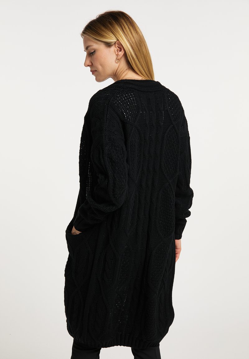 Damen Strickjacken | usha USHA SIVENE Strickjacke schwarz - TZ10165 Damen Strickjacken | usha USHA SIVENE Strickjacke schwarz - TZ10165
