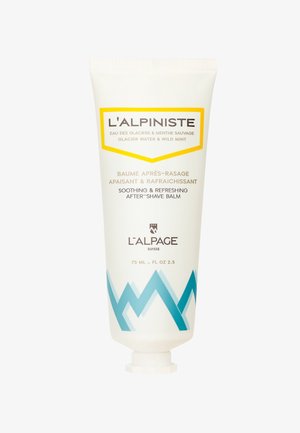 L'ALPAGE Suisse, L'ALPINISTE BAUME APRÈS-RASAGE APAISANT & RAFRAICHISSANT 75ML - Exfoliant - bleu glacier