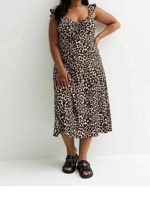 Hverdagskjole - brown