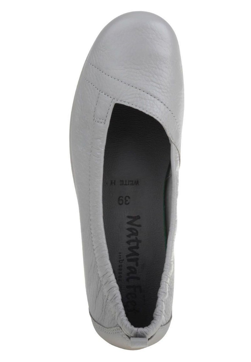 Damen Klassische Ballerinas | Natural Feet POLINA Klassischer Ballerina grau/hellgrau - XQ61421 Damen Klassische Ballerinas | Natural Feet POLINA Klassischer Ballerina grau/hellgrau - XQ61421