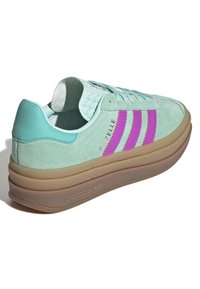 adidas Originals GAZELLE BOLD KIDS - Sneakers - clear mint flash pink mint rush