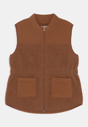 LPSADIE ZIP WAISTCOAT - Waistcoat - brown