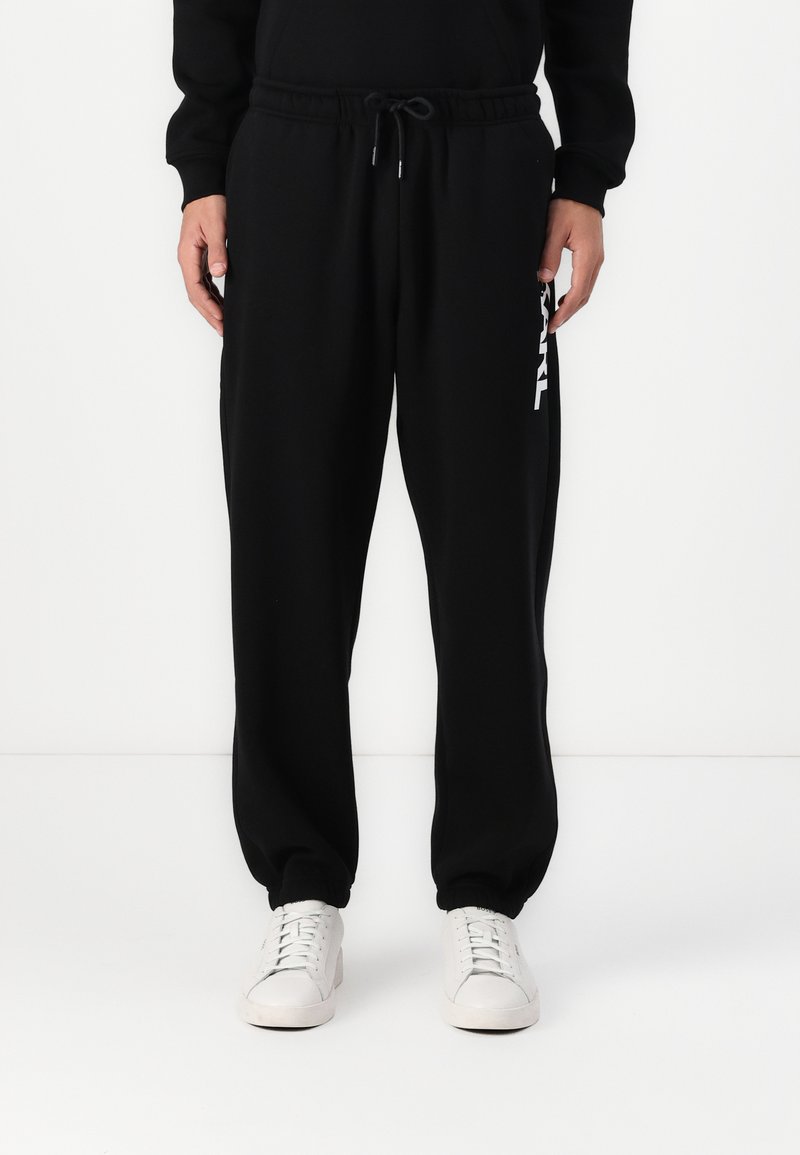 KARL LAGERFELD PANTS - Donji dijelovi trenirke - black