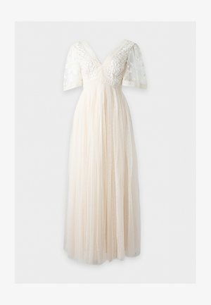 Needle & Thread, GARLAND RIBBON ANKLE GOWN - Gallakjole - cream