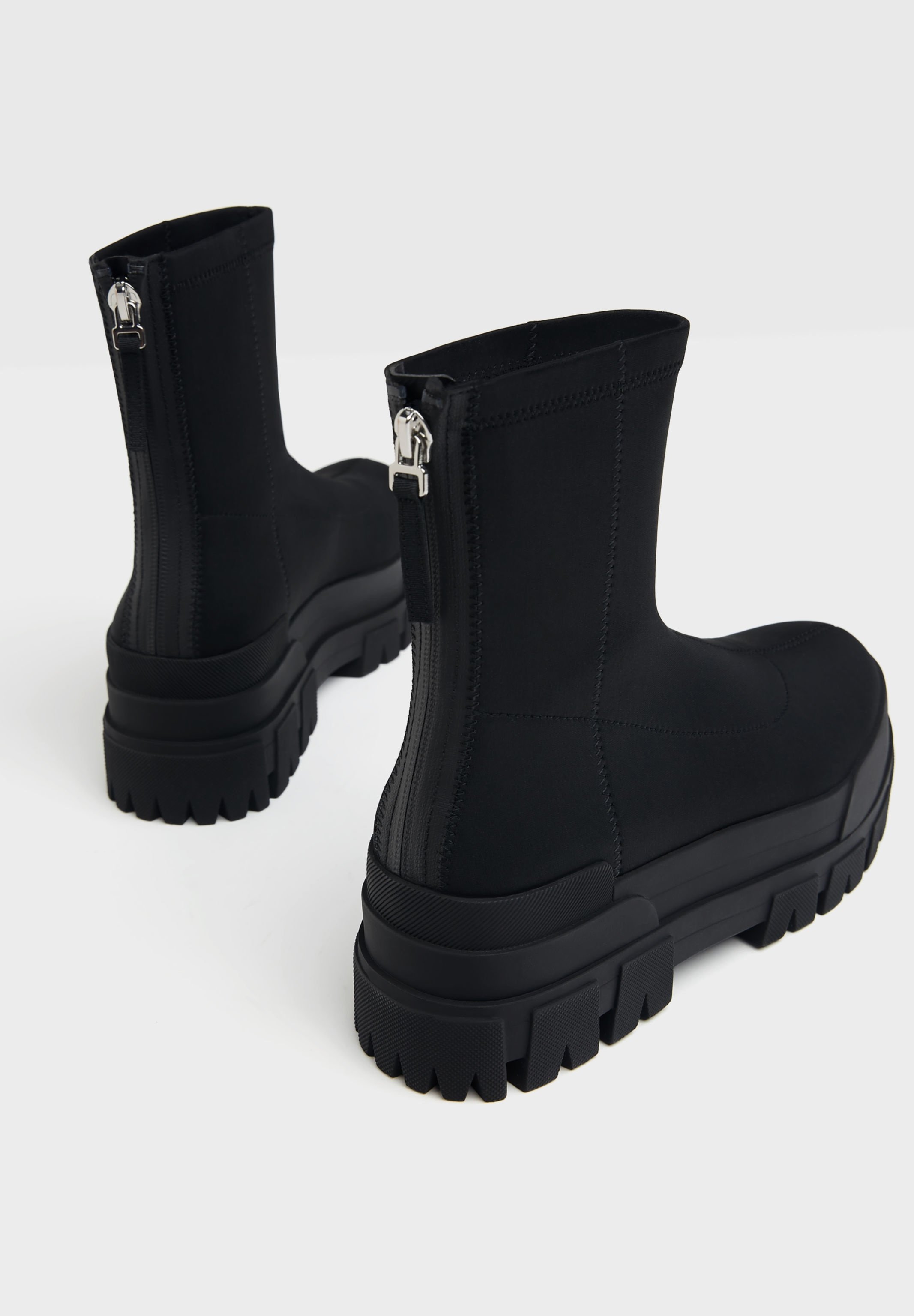 bershka platform boots