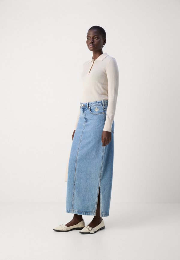 LOW RISE SKIRT - Maxi skirt - lakehouse4