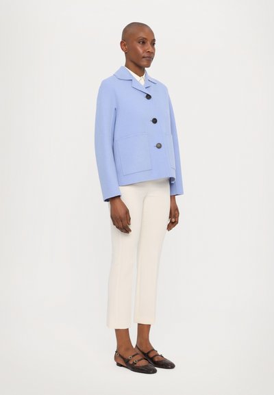 WEEKEND MaxMara SALE - Īss mētelis - light blue