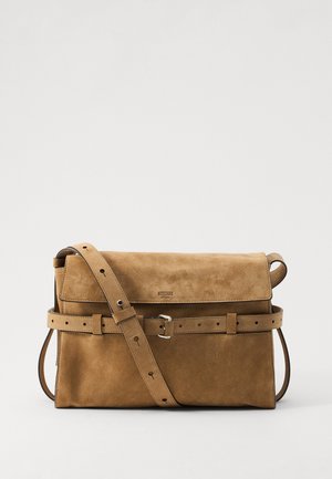 MOSCHINO TIE ME - Umhängetasche - beige