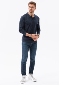 Ombre Poloshirts - navy blue