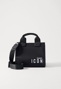 MINI SHOPPING - Mala de mão - nero/bianco