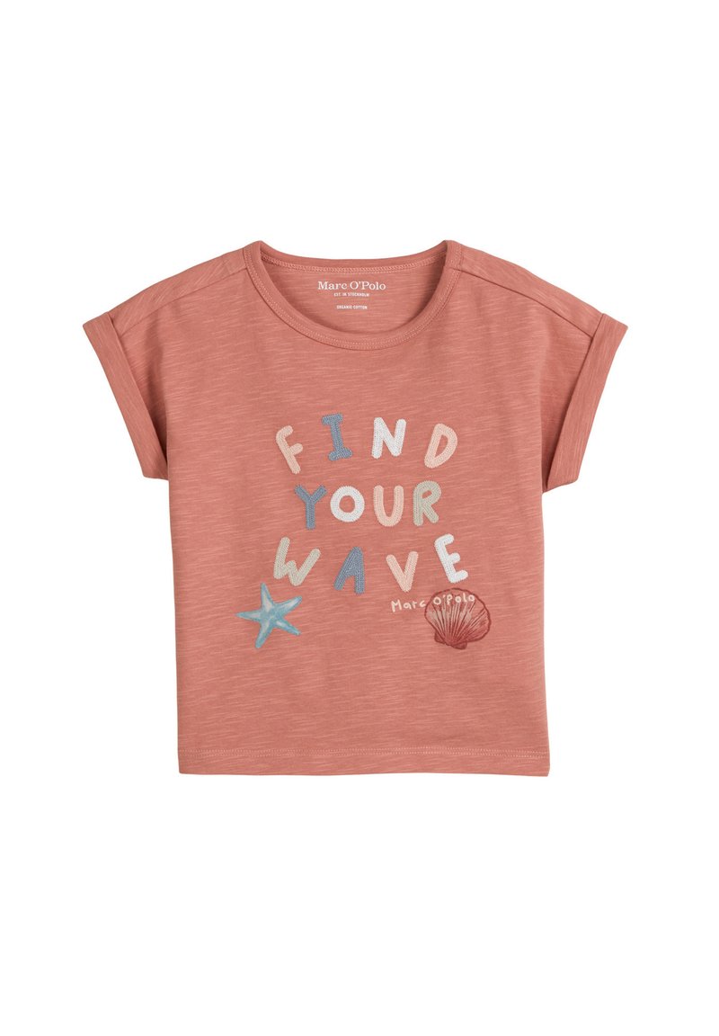 Marc O’Polo Junior T-shirt print koraalrood
