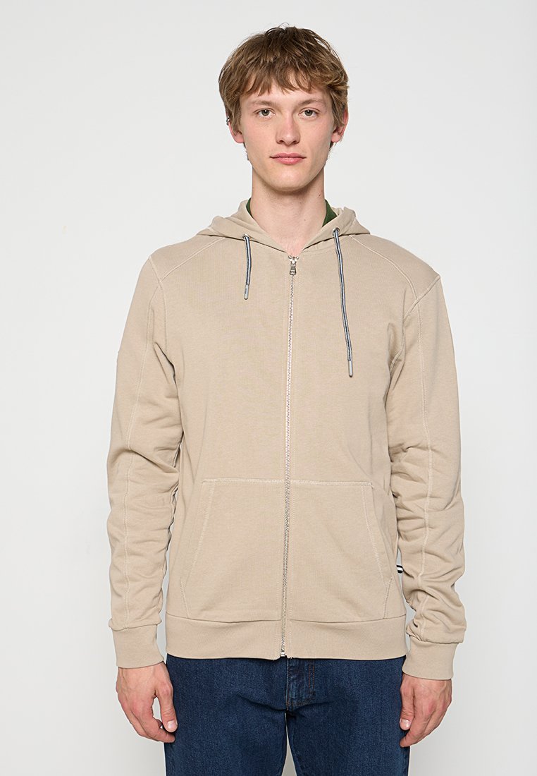 Gaudi Sweater met rits beige