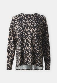ONLANA - Long sleeved top - black/beige