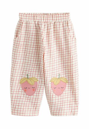 REGULAR FIT - EMBELLISHED BARREL - Tygbyxor - pink strawberry