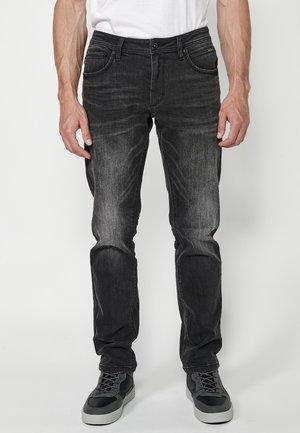 STRETCH  - Džínsy s rovným strihom - black