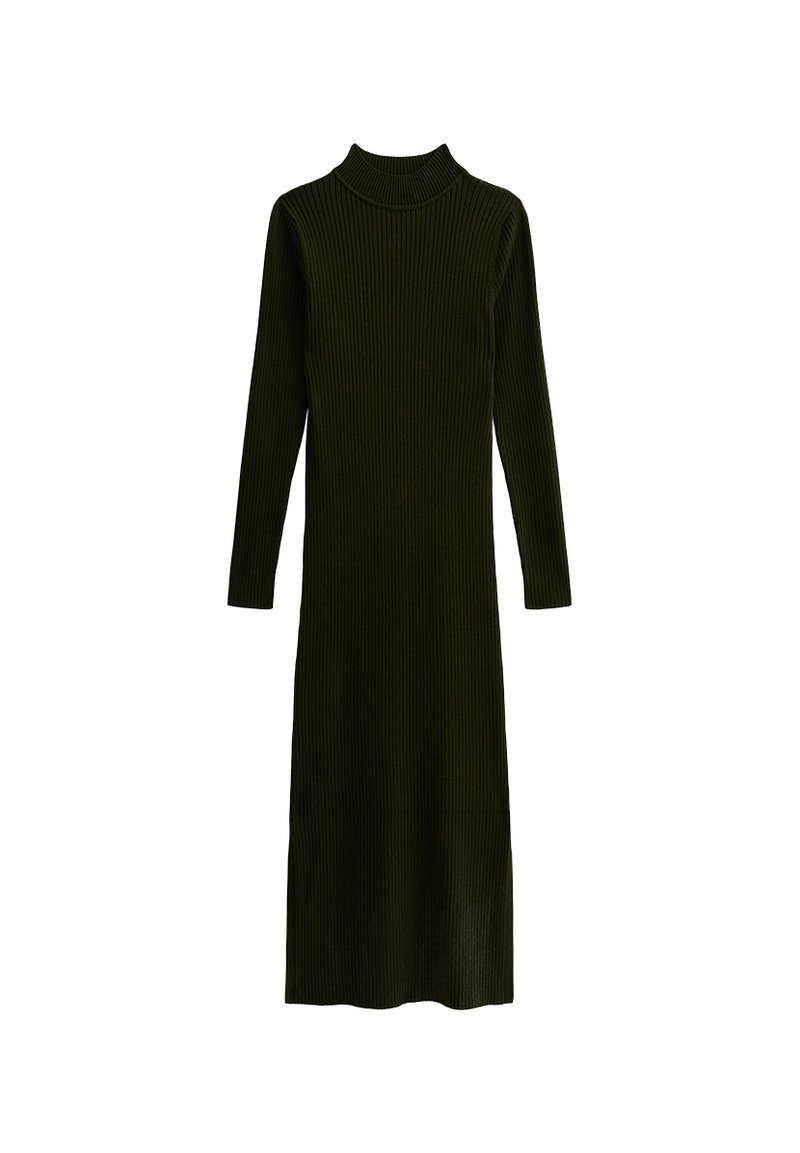 New Look Gebreide jurk kaki