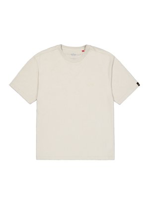 Alpha Industries, ALPHA INDUSTRIES MEN - T-SHIRTS DTM ML T-SHIRT - T-shirt basic - stone
