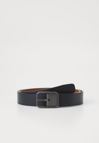 Selected, navy/cognac