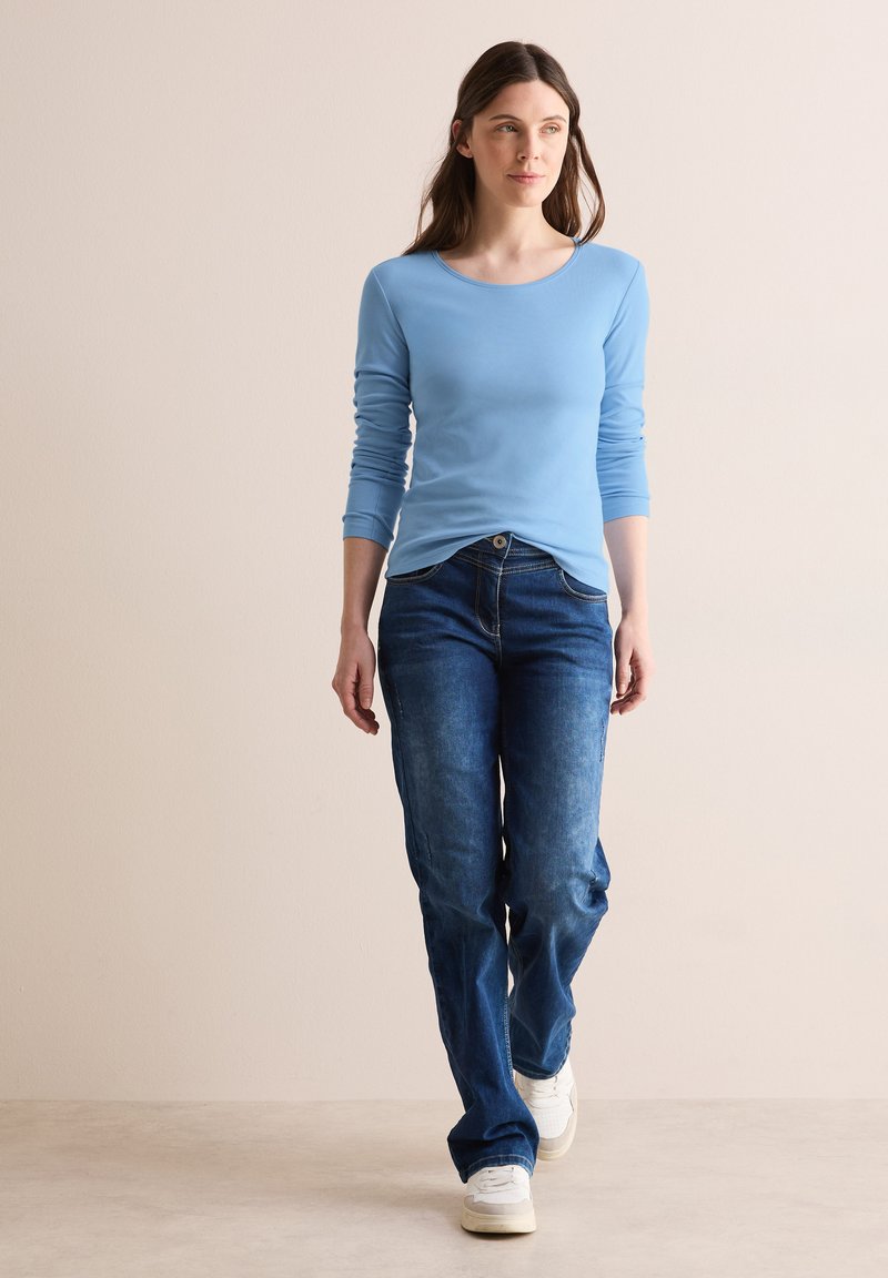 Cecil MIT RUNDHALS - Pitkähihainen paita - blau