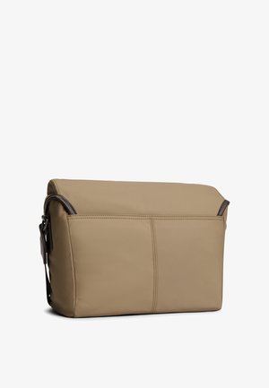 Tommy Hilfiger, HERITAGE SATCHEL - Skuldertasker - classic stone
