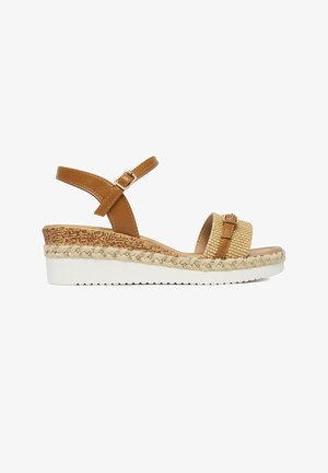 Jenny, Sandali con plateau - brown