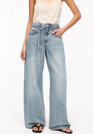 Jean droit - blue denim