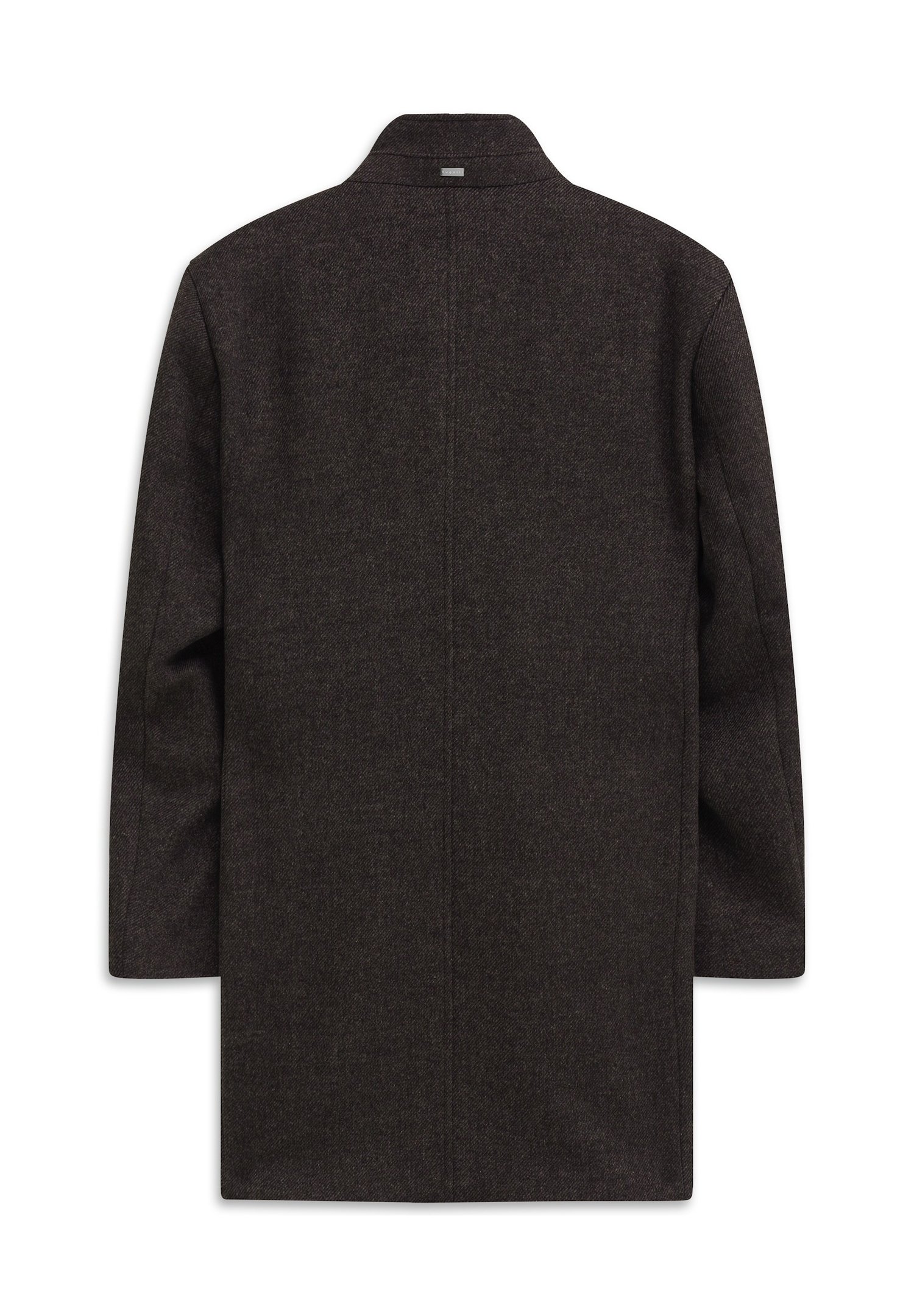 bugatti STEHKRAGEN MODERN FIT - Classic coat - dunkelgrau/dark