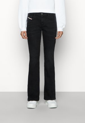 Vaqueros bootcut - black denim