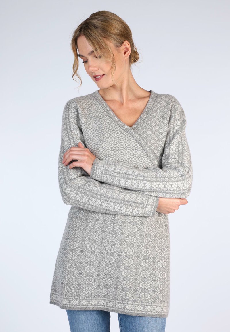 Sorgenfri Sylt DOMI - Strickpullover - dust grey